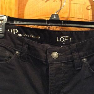 LOFT corduroy skinny jeans